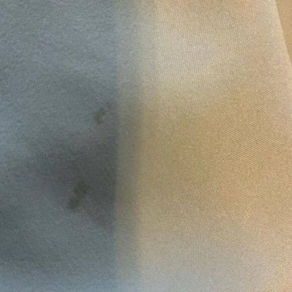 JC Penny Lustre Silk Dress Shirt Men's Size 16.5 Long Sleeve Button Front Pocket - Picture 6 of 6